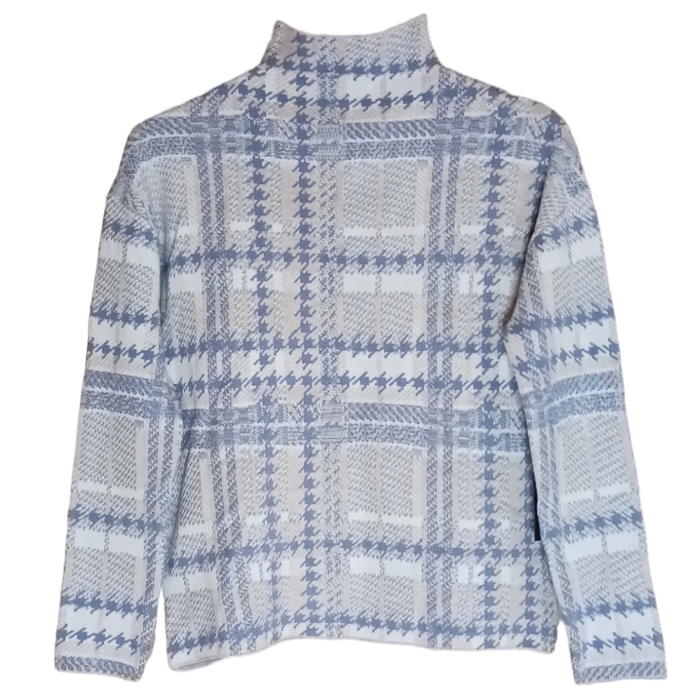 💰RACHAEL ZOE Knit Top Mock Turtle Neck Log Sleeves  NWT